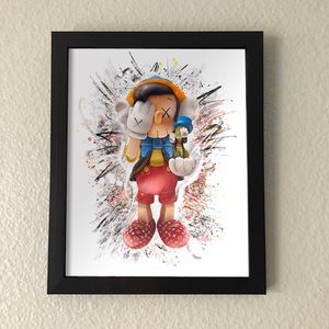 Kaws Pinocchio Wall Art